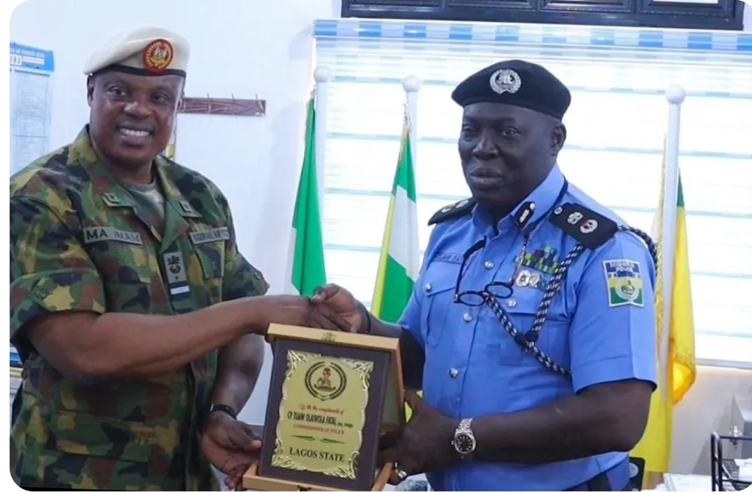CP Fatai Strengthens Security Synergy with Military Formations in Lagos