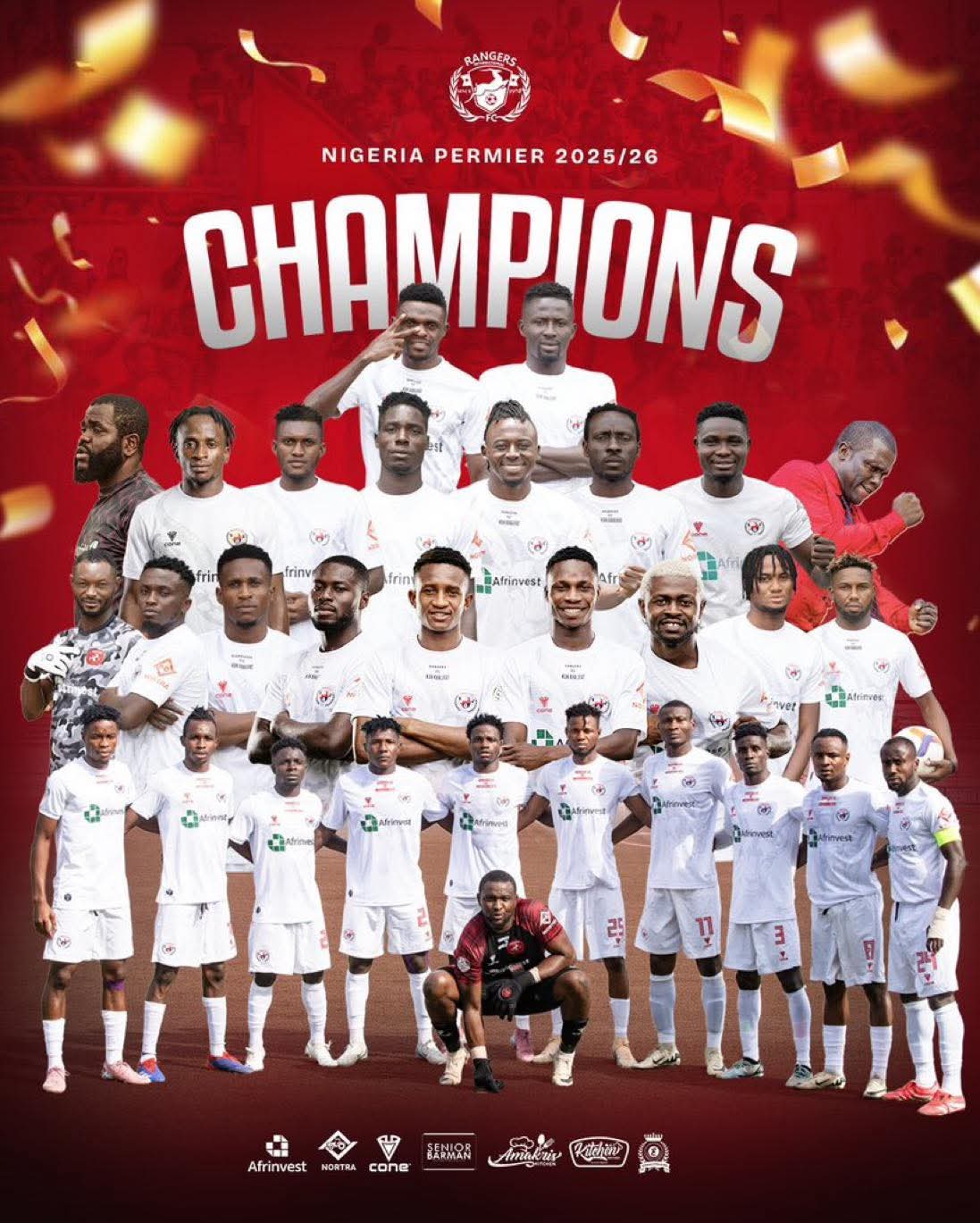 Tinubu hails Rangers over record ninth NPFL title