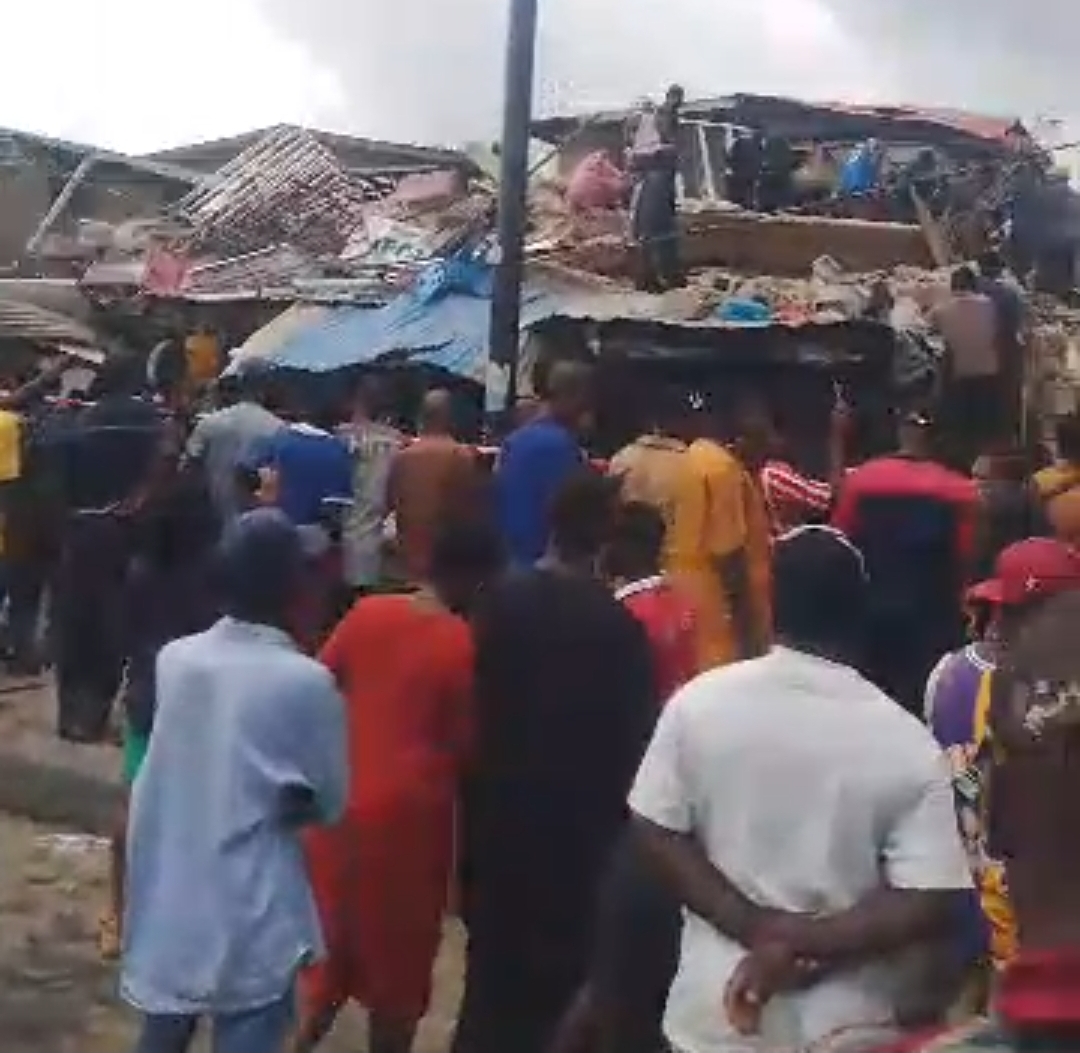 Two die, 16 rescued as Lagos building collapse, rescue operation continues